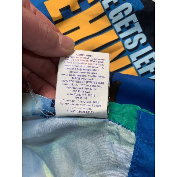 Toy Story Pixar Toy Story Blue No One Gets Left Behind Curtains (2 Panels) 42 x - Picture 3 of 4